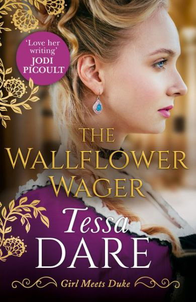 Cover for Tessa Dare · The Wallflower Wager - Girl meets Duke (Pocketbok) (2019)