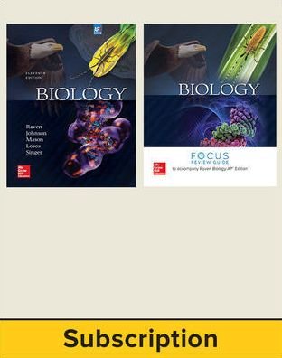 Cover for Raven · Biology Se W Ap Focus Review Guide Bndl - Ap Biology (Paperback Bog) (2016)