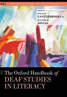 Cover for The Oxford Handbook of Deaf Studies in Literacy - Oxford Library of Psychology (Gebundenes Buch) (2021)