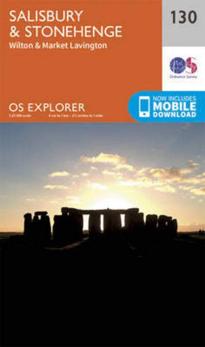 Cover for Ordnance Survey · Salisbury and Stonehenge - OS Explorer Map (Map) [September 2015 edition] (2015)