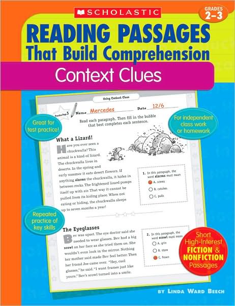 Cover for Linda Ward Beech · Context Clues (Reading Passages That Build Comprehensio) (Paperback Book) (2005)