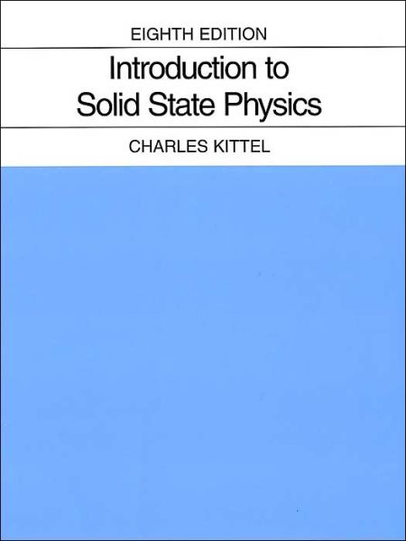 Introduction to Solid State Physics - Charles Kittel - Bøger - John Wiley & Sons Inc - 9780471415268 - 11. november 2004