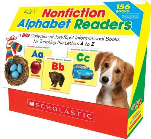 Cover for Liza Charlesworth · Nonfiction Alphabet Readers: a Big Collection of Just-right Informational Books for Teaching the Letters a to Z (Paperback Book) [Box Pck Tc edition] (2013)