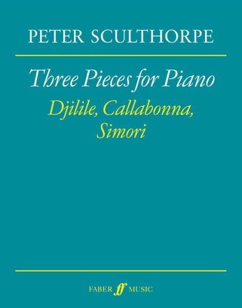 Cover for Peter Sculthorpe · Three Pieces for Piano (Taschenbuch) (1998)