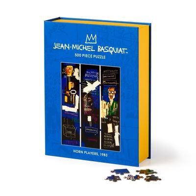 Cover for Galison · Basquiat Horn Players 500 Piece Book Puzzle (GAME) (2023)