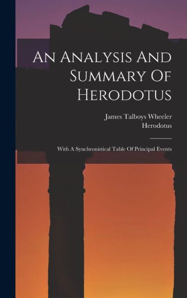 Cover for Herodotus · Analysis and Summary of Herodotus (Bok) (2022)