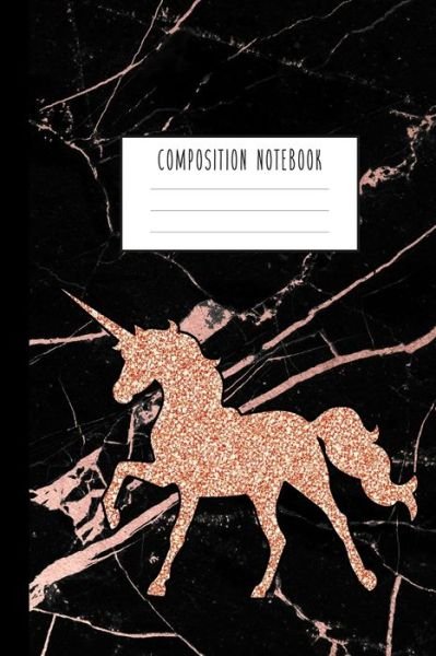 Cover for Unicorn Composition Notebook · Composition Notebook (Paperback Book) (2019)