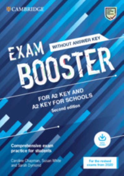 Cover for Caroline Chapman · Exam Booster for A2 Key and A2 Key for Schools without Answer Key with Audio for the Revised 2020 Exams: Comprehensive Exam Practice for Students - Cambridge English Exam Boosters (Book) [2 Revised edition] (2020)