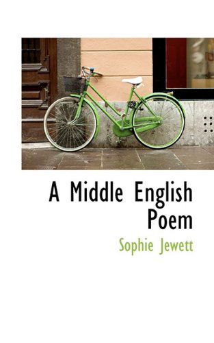 Cover for Sophie Jewett · A Middle English Poem (Paperback Book) (2009)