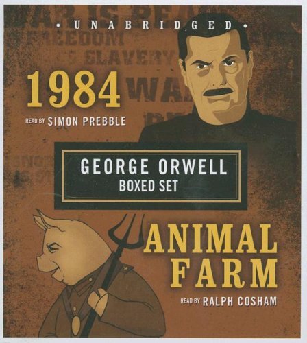 Cover for George Orwell · George Orwell Boxed Set (1984 and Animal Farm) (Lydbog (CD)) [Unabridged edition] (2007)