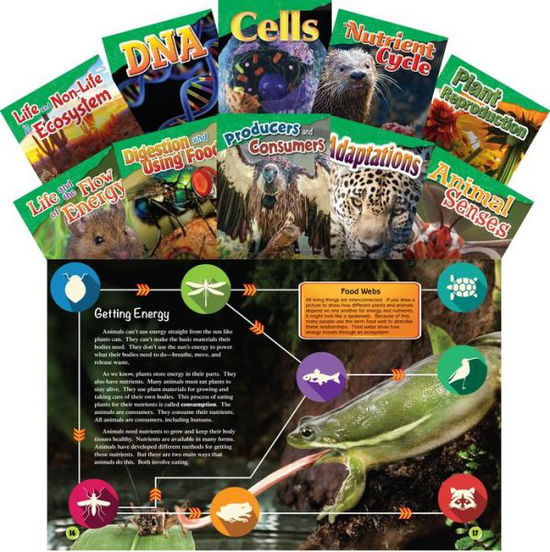 Let's Explore Life Science Grades 4-5, 10-book Set (Informational Text: Exploring Science) - Teacher Created Materials - Książki - Teacher Created Materials - 9781493814268 - 20 września 2015