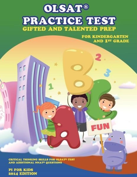 Cover for Pi for Kids · Olsat Practice Test Gifted and Talented Prep for Kindergarten and 1st Grade: Olsat Test Prep and Additional Nnat Questions (Paperback Bog) (2014)