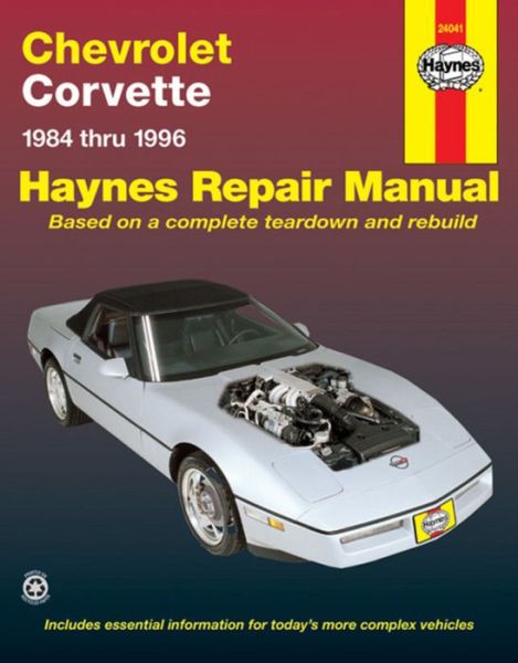 Cover for Haynes Publishing · Chevrolet Corvette (84 - 96) (Paperback Book) [Revised edition] (1988)