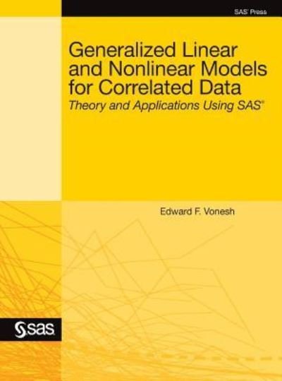 Cover for Edward F Vonesh · Generalized Linear and Nonlinear Models for Correlated Data (Hardcover Book) (2019)