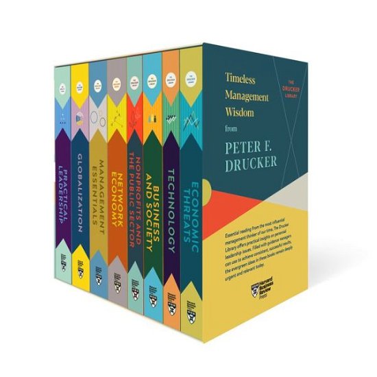 Peter F. Drucker Boxed Set (8 Books) (the Drucker Library) - Peter F. Drucker - Książki - Harvard Business Review Press - 9781647820268 - 10 listopada 2020