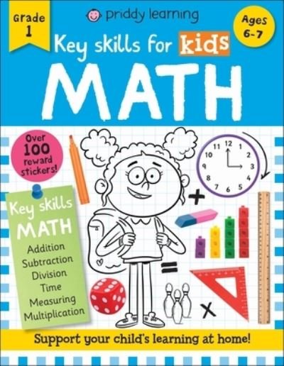 Cover for Roger Priddy · Key Skills for Kids: Math (Pocketbok) (2023)