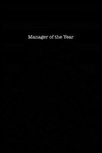 Cover for Kewl Notebooks · Manager of the Year (Paperback Book) (2019)