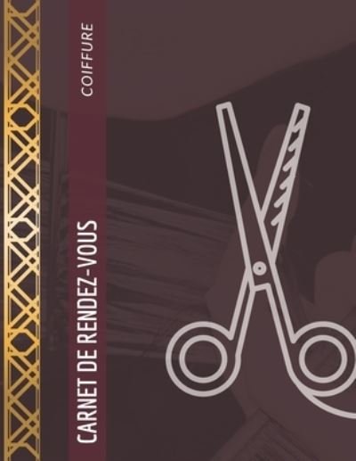 Cover for Cahiers Professionnels Publications · Carnet rendez-vous coiffure (Paperback Book) (2019)
