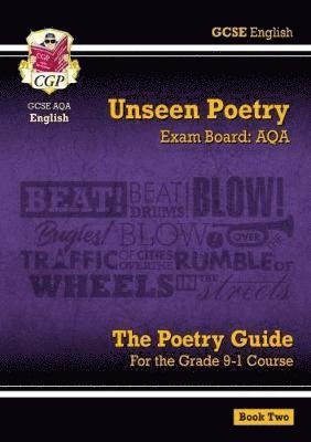 Cover for CGP Books · GCSE English AQA Unseen Poetry Guide - Book 2 includes Online Edition - CGP AQA GCSE Poetry (Bog) (2021)