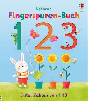 Fingerspuren-Buch: 1, 2, 3 - Felicity Brooks - Books - Usborne Verlag - 9781789416268 - January 12, 2022