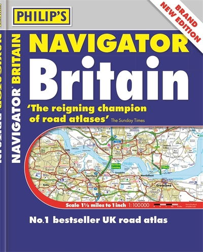 Philip's Navigator Britain: (Flexiback) - Philip's Road Atlases - Philip's Maps - Książki - Octopus Publishing Group - 9781849075268 - 2 października 2020