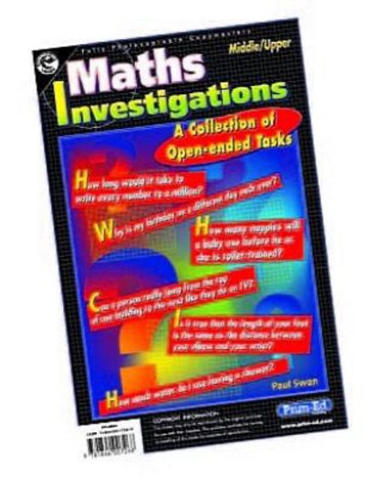 Paul Swan · Maths Investigations: A Collection of Open-ended Tasks (Bok) (2002)