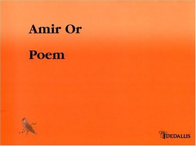 Cover for Amir Or · Poem (Paperback Book) (2008)