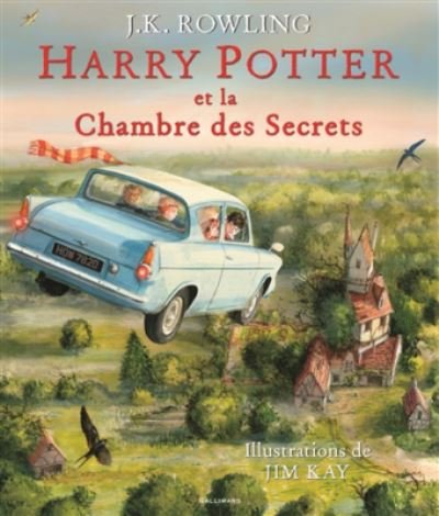 Cover for J K Rowling · Harry Potter et la chambre des sercets, illustre par Jim Kay (Hardcover bog) (2016)