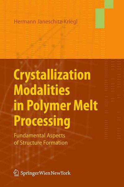 Cover for Hermann Janeschitz-Kriegl · Crystallization Modalities in Polymer Melt Processing: Fundamental Aspects of Structure Formation (Hardcover Book) [2010 edition] (2009)