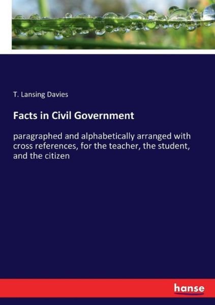 Cover for Davies · Facts in Civil Government (Book) (2017)