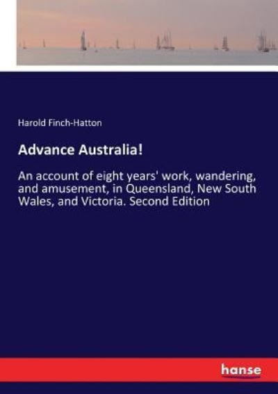 Cover for Harold Finch-Hatton · Advance Australia! (Paperback Book) (2017)