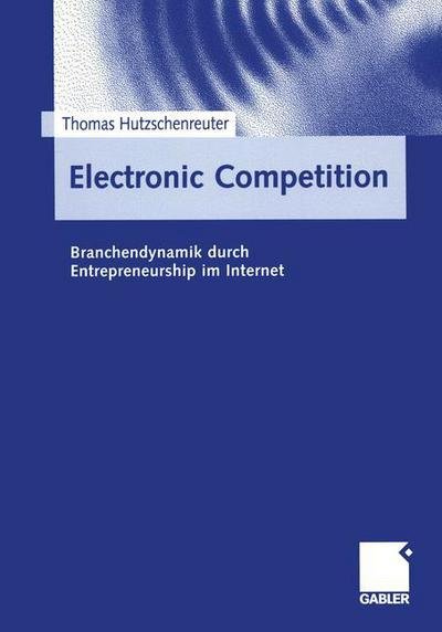 Cover for Thomas Hutzschenreuter · Electronic Competition (Paperback Book) [2000 edition] (2000)