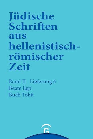 Cover for Beate Ego · Buch Tobit (Paperback Book) (1999)