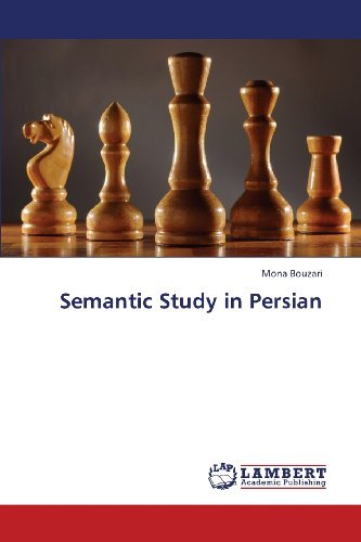 Cover for Mona Bouzari · Semantic Study in Persian (Paperback Book) (2013)