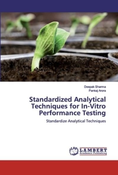 Cover for Sharma · Standardized Analytical Techniqu (Book) (2019)