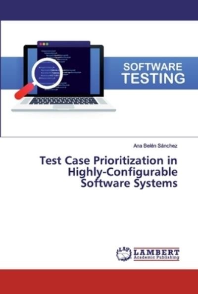 Cover for Sánchez · Test Case Prioritization in Hig (Book) (2020)