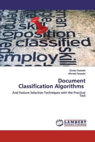 Cover for Hussein · Document Classification Algorit (Book) (2020)