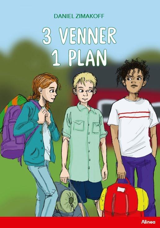 Cover for Daniel Zimakoff · Læseklub: 3 venner, 1 plan, Rød Læseklub (Innbunden bok) [1. utgave] (2022)