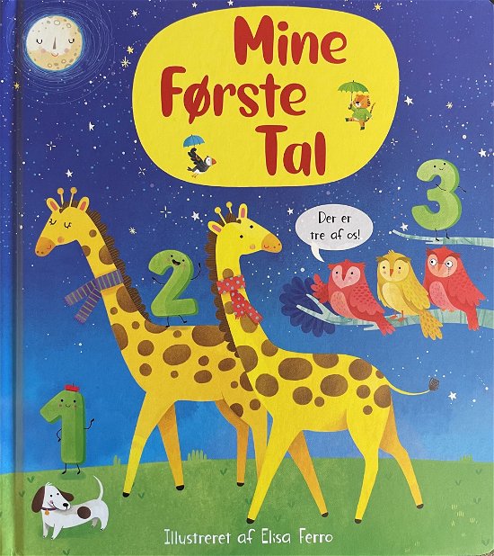Cover for Mine første tal (Cardboard Book) [1e uitgave] (2021)
