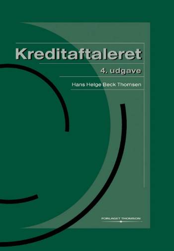 Cover for Hans Helge Beck Thomsen · Kreditaftaleret (Paperback Book) [4th edition] (2005)