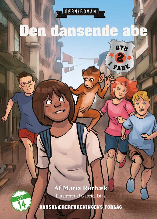 Cover for Maria Rørbæk · Dyr i fare: Dyr i fare 2. Den dansende abe (Indbundet Bog) [1. udgave] (2021)