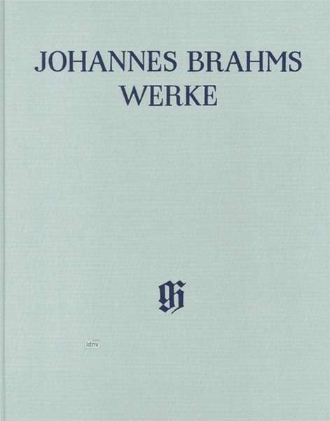 Cover for Brahms · Horntrio Es-dur op. 40 und Klari (Book)