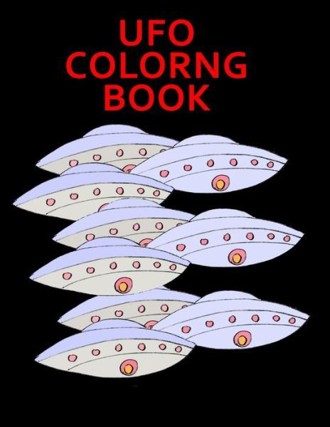 Cover for Kambiz Mostofizadeh · UFO Coloring Book (Pocketbok) (2021)
