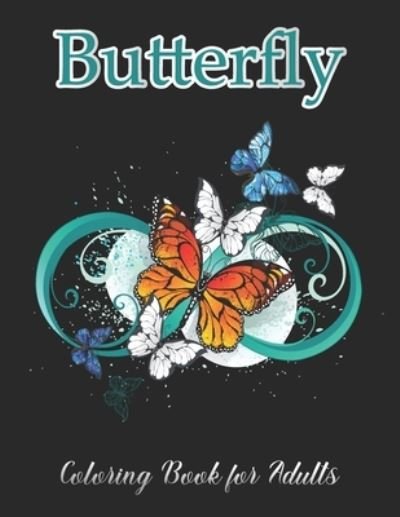 Cover for Day Printing Publisher · Butterfly Coloring Book for Adults (Taschenbuch) (2020)