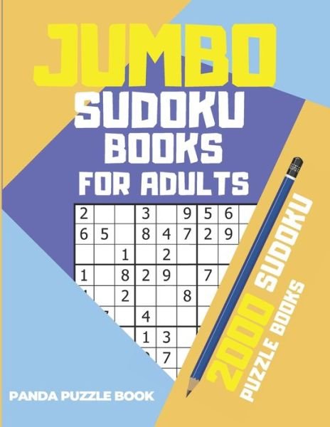Cover for Panda Puzzle Book · Jumbo Sudoku Books For Adults (Paperback Book) (2020)