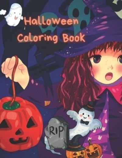 Cover for Sumati Toscani · Halloween Coloring Book (Paperback Book) (2020)