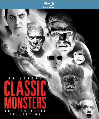 Cover for Universal Classic Monsters: Essential Collection (Blu-ray) (2012)