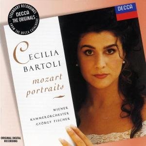 Cover for Bartoli,cecilia / Mozart / Vco / Fischer · Mozart Portrait (CD) [Remastered edition] (2006)