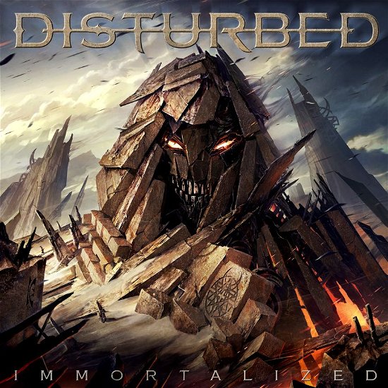 Cover for Disturbed · Immortalized (CD) [Deluxe explicit edition] (2015)