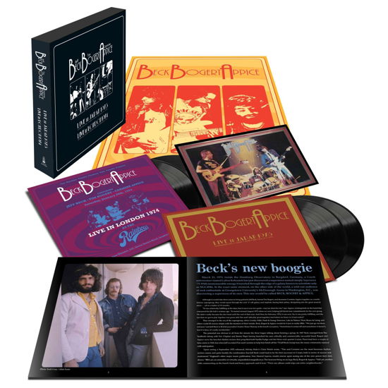 Live In Japan 1973 & Live In London 1974 - Beck, Bogert & Appice - Música - RHINO - 0603497833269 - 15 de setembro de 2023